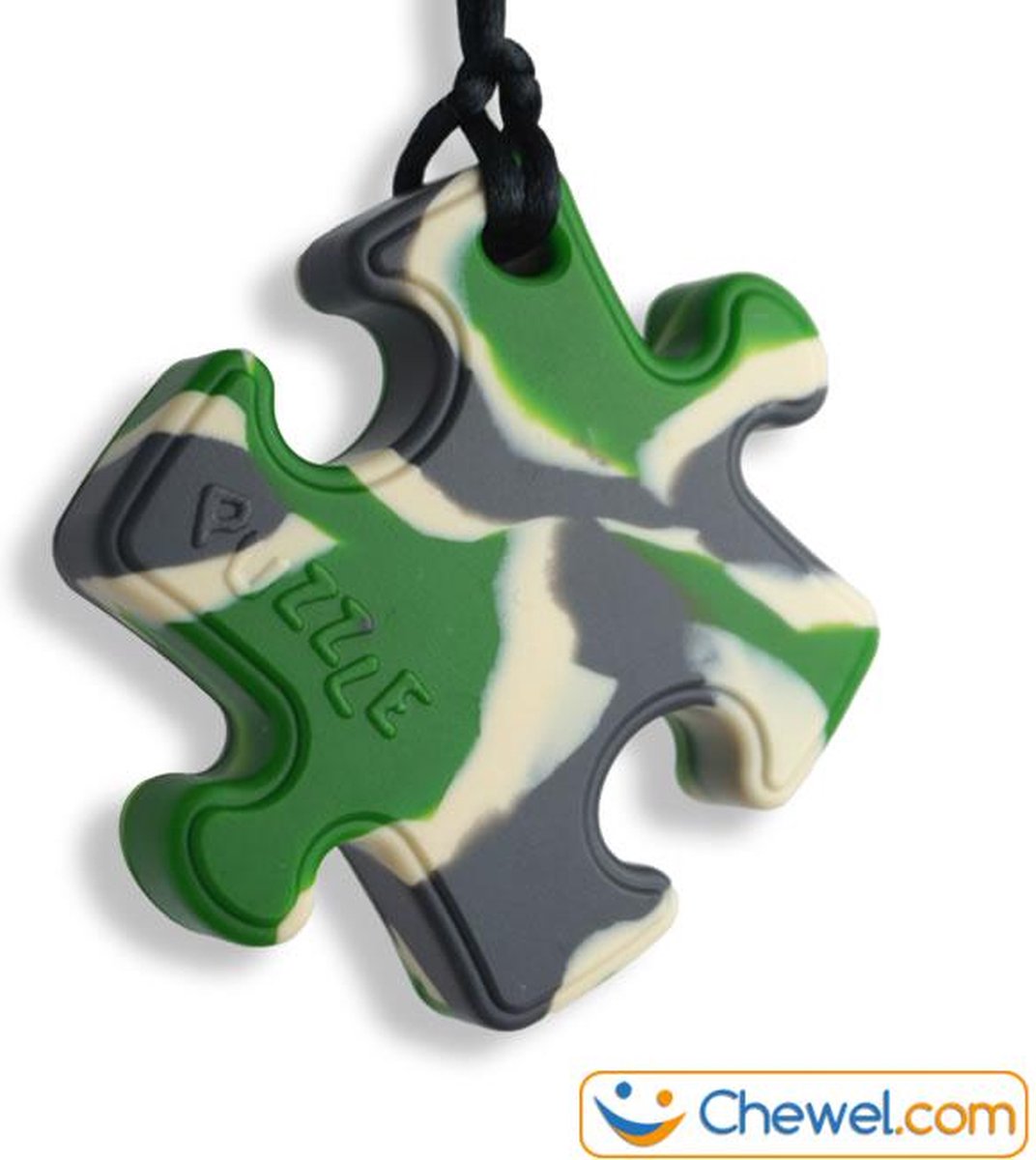 Bijtketting  | Puzzle | Puzzlestuk | Camouflage | Chewel ®